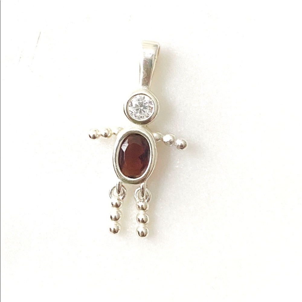 Silver Doll pendant
